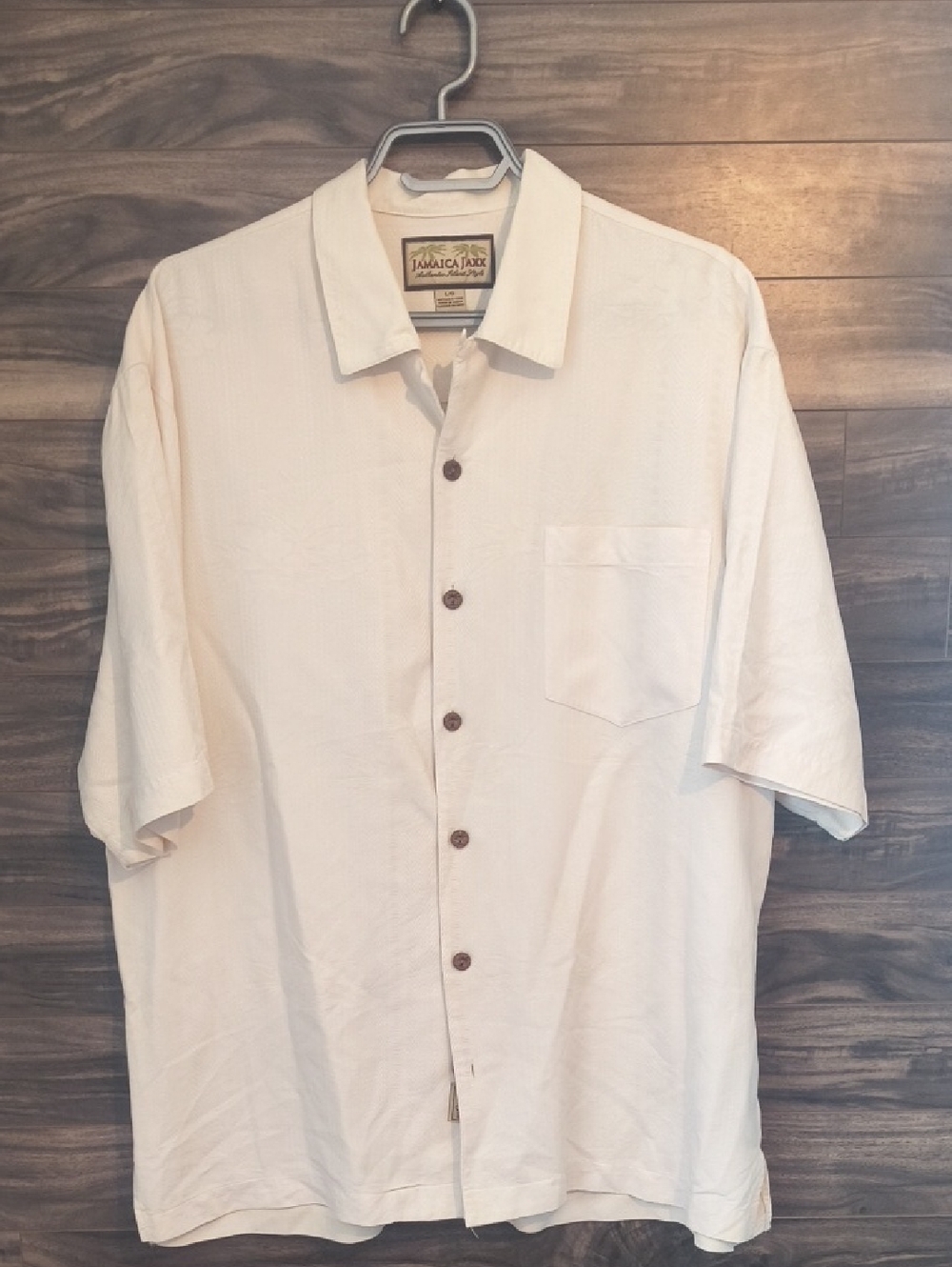 ✨ Jamaica Jaxx Authentic Island Style 100% Silk Vacation Shirt ✨